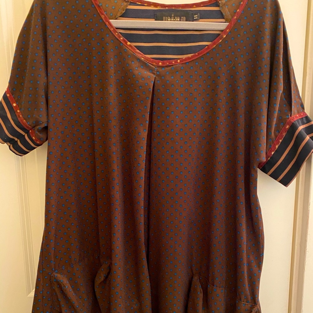 Adorable bag dress - one size really fits all!